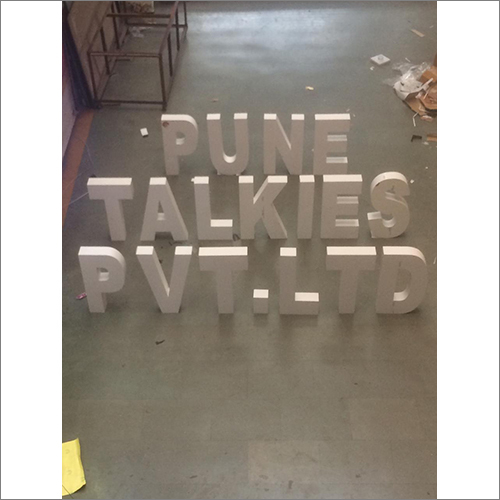 Acrylic Letters - Matte White / Metal Fiber-Glass Grey | Industrial, Commercial Applications with Durable and Elegant Design