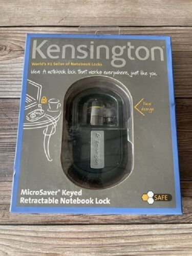 Kensington MicroSaver Retractable Keyed Laptop Lock K64538US