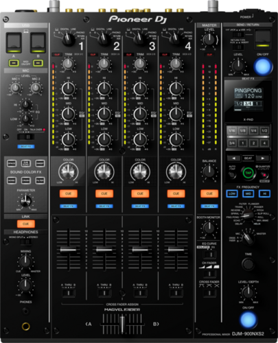 Pioneer DJM-900NXS2 4-Channel DJ Mixer