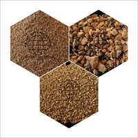 Refractory Aggregate Boiler Bed Material - Color: Brown