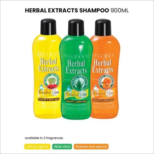 Sillkky 900ml Herbal Extracts Shampoo