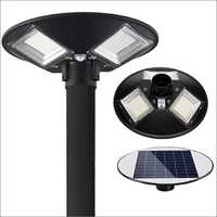 Metal & Glass Led Garden Light With Motion Sensor