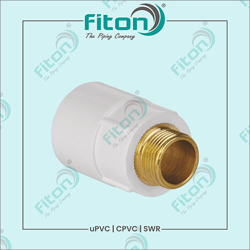 Upvc Reducer Brass Male Thread Adapter Size: Customized