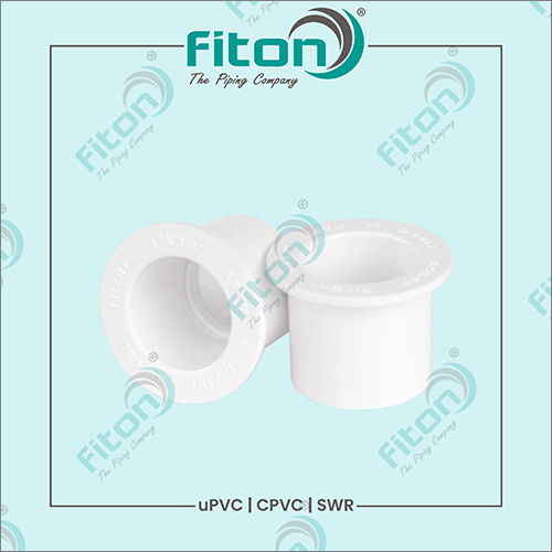 UPVC Reducer Bush - 3/4" x 1/2" (20mm x 15mm) , Ivory White Color, 100% Lead-Free, Weather Resistant, Better Flexural Strength