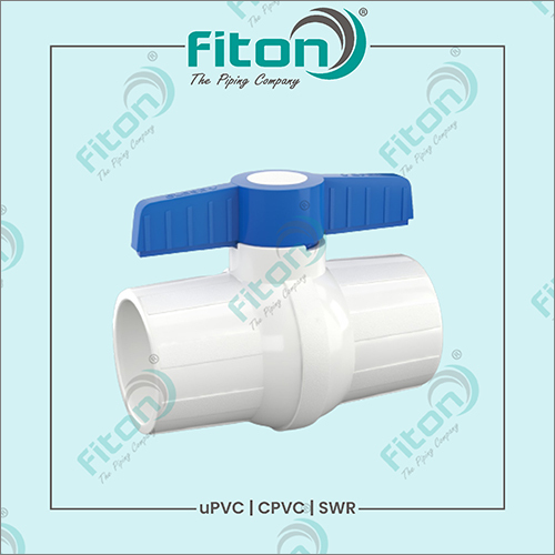 White UPVC Ball Valve