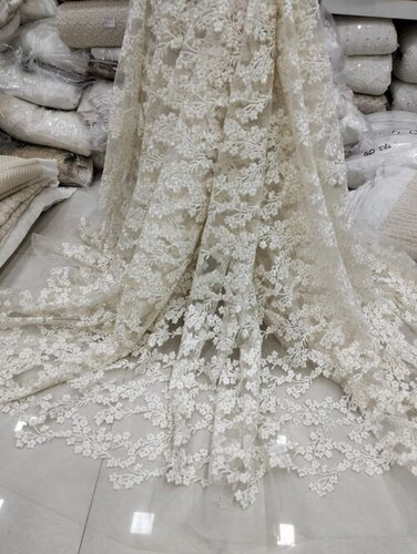 Net Sequin Embroidery Fabric