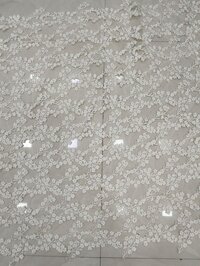 Net Sequin Embroidery Fabric