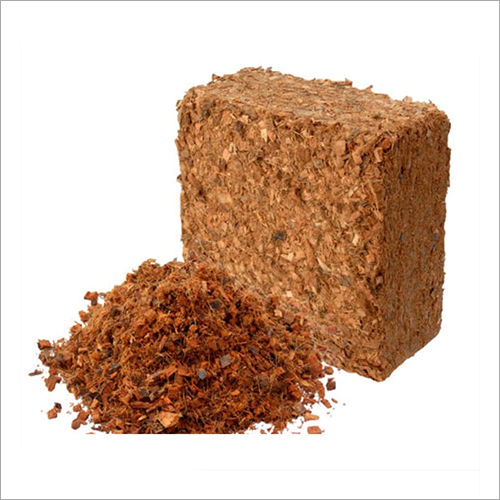 Light Brown Cocopeat Coir Pith Block