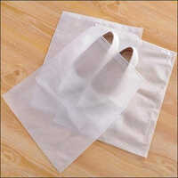 Non Woven Shoe Pouch - Color: White