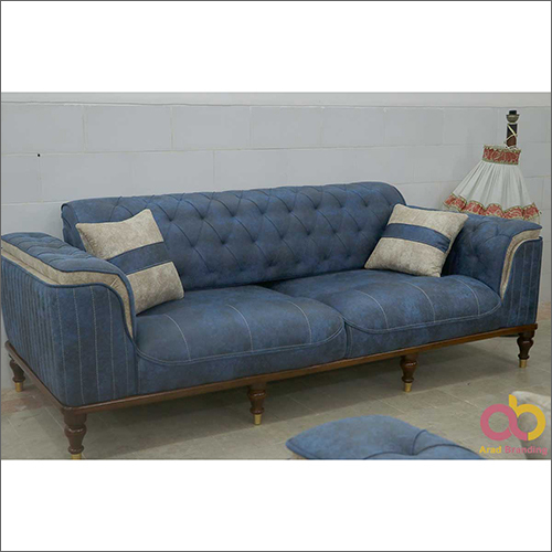 Vintage Design Wood Sofa Set