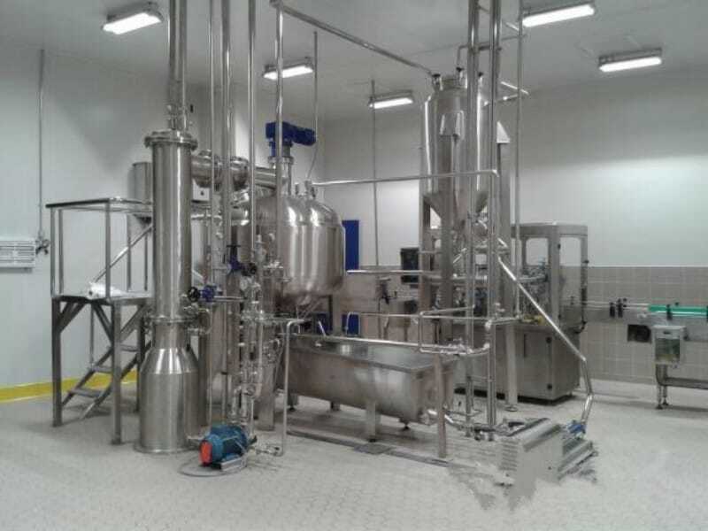 Jam processing plant