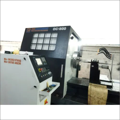 Semi Automatic Oc-800 Flat Bed Cnc Lathe Machine