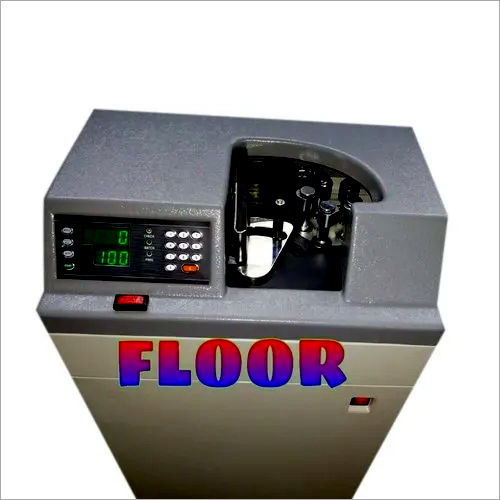 Darkn Grey Floor Mounted Currency Counting Machine