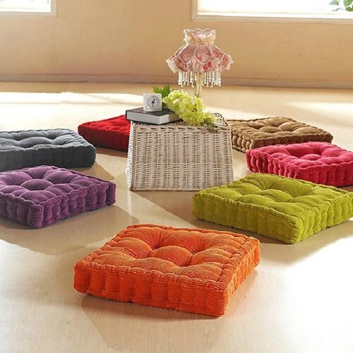 Cotton Floor Cushions Chair Pad