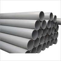Agricultural Pvc Irrigation Pipe - High Quality Pvc, 110 Mm Diameter, 6 M Length, White Color | Durable For Plumbing, Sewage & Drainage Systems