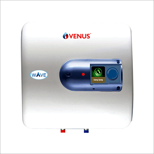 Venus Wave Water Heater - Metal Storage Tank, Silver Wall Mounted Design | 2 Year Warranty, Electric Heating System