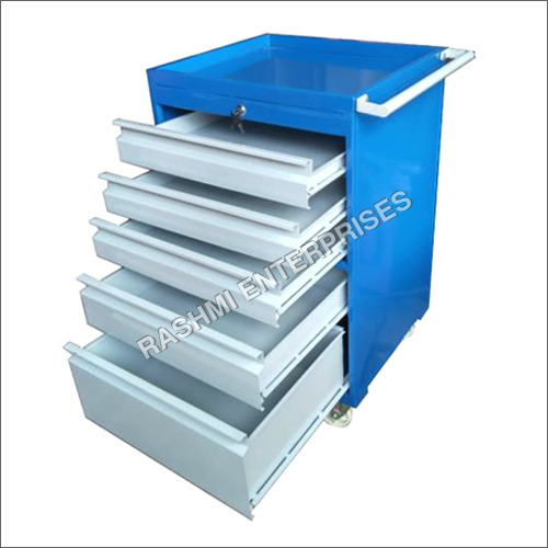 Portable Tool Trolley - Color: Blue