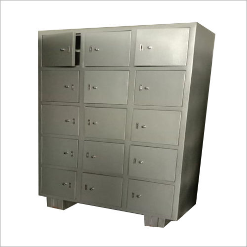 Silver Storage Lockers