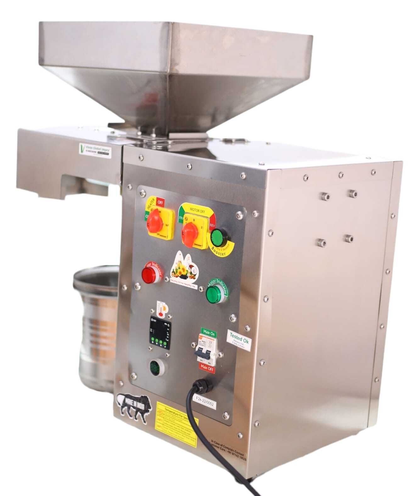 Cold Press Oil   Machine For Commercial Use