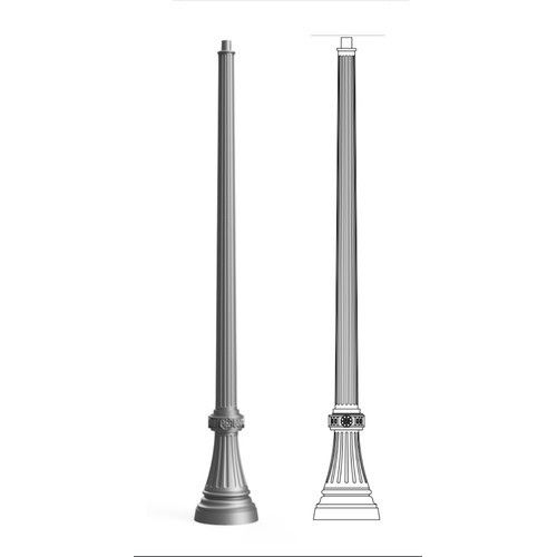 FRP Lamp Post