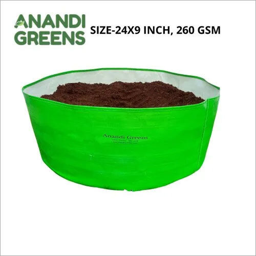 24x9 Inches HDPE Round Grow Bag