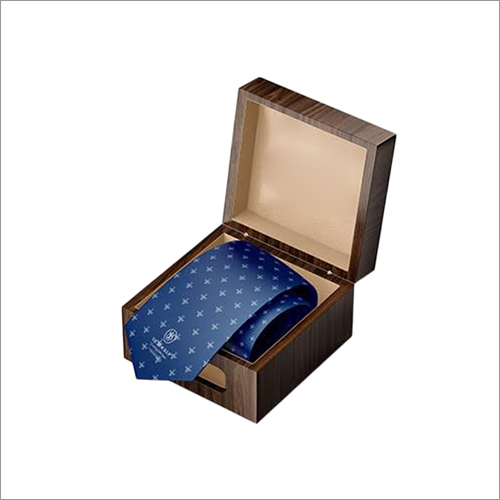 Tie Rigid Box - Kappa Board & MDF, Various Sizes Available, Custom Shape, Removable Lid, Blend of Simplicity and Design