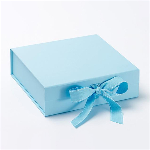 Blue Rigid Box - Kappa Board, Customized Sizes Available, Vibrant Blue Color | Ideal for Gifting, Hampers, and Sweets in Various Designs
