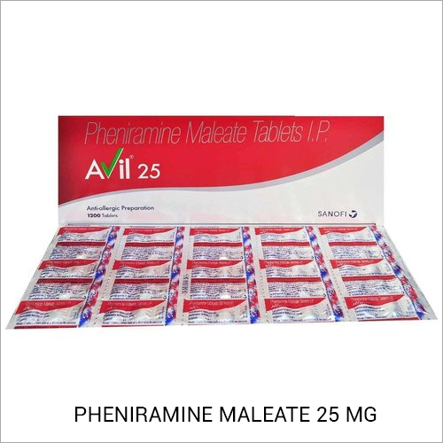 Pheniramine Maleate 25 Mg Age Group: Suitable For All Ages