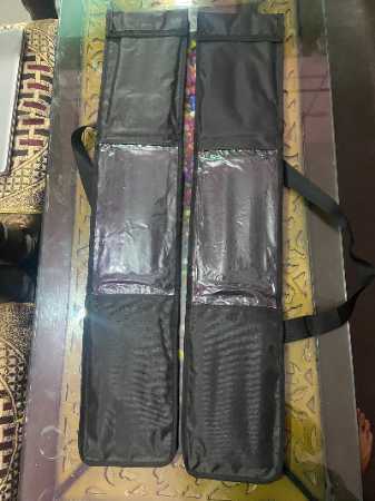 Cricket Bat Cover - Nylon Material, Black Color | Unisex Design, Suitable for Industrial Applications