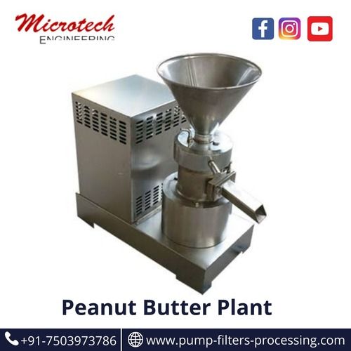 Semi-Automatic Peanut Paste Making Machine