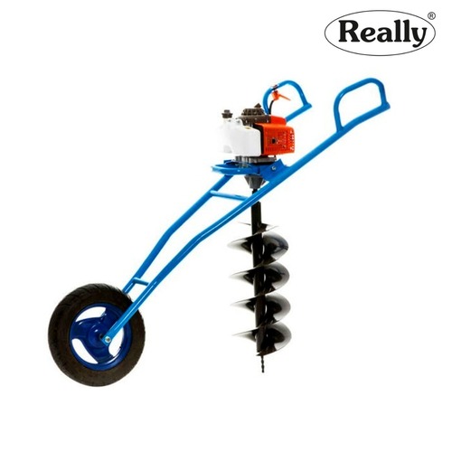 REALLY 63CC HAND PUSH EARTH AUGER MACHINE AND POST HOLE DIGGER MACHINE