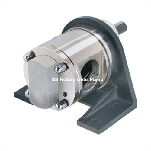 Stainless Steel Rotary Gear Pump Flow Rate: 125 Lpm