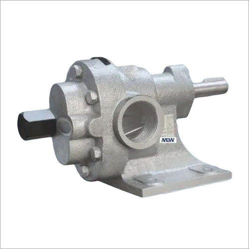 Grey Hot Oil Rotary Gear Pump