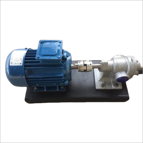 Grey Rotary Oil Gear Pump