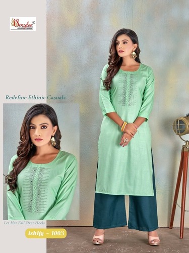 rayon with diamond work