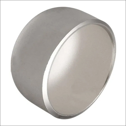 Silver 1-2 Inch Stainless Steel Pipe End Cap