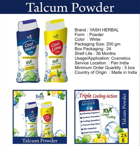 Cool Lime Talcum Powder