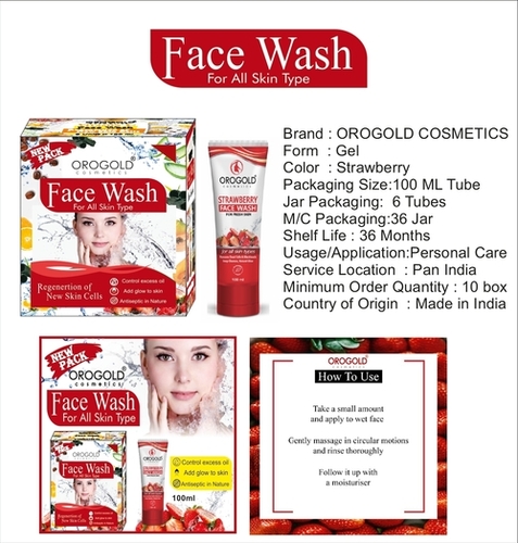 Strawberry Face Wash 100ML