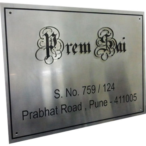 SS 304/316 nameplates