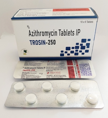 TROCIN Azithromycin 250mg tablet