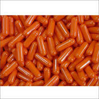 Orange Empty Hard Gelatin Capsules