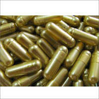 Pharmaceutical Golden Empty Capsules