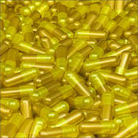 Pearl Yellow And Pearl Gold Capsules