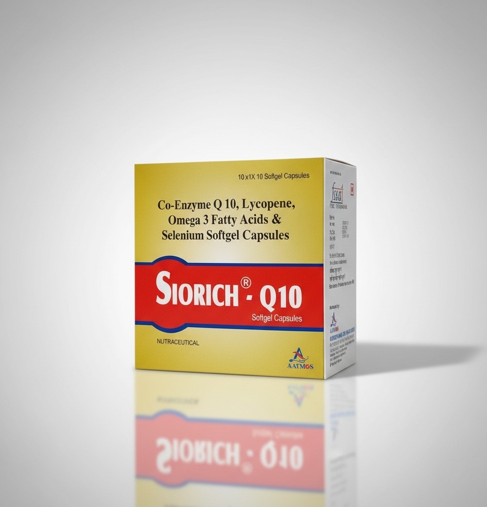 Coenzyme Q10 Lycopene Omega 3 Fatty Acid And Selenium Softgel Capsules - Drug Type: General Medicines