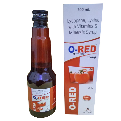 200ml Lycopene Lysine With Vitamins And Minerals Syrup