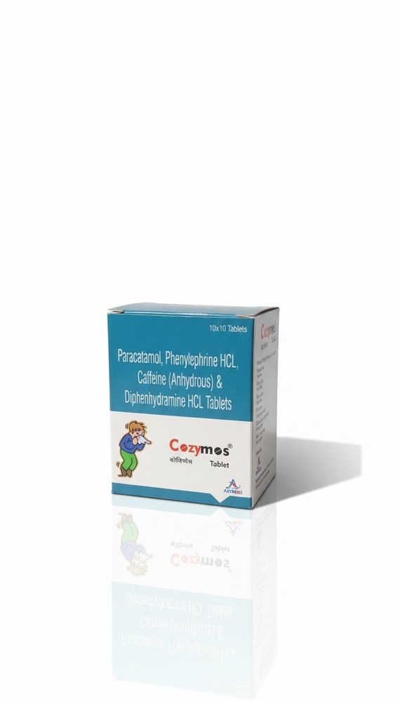 Paracetamol Phenylephrine Hcl Caffeine Anhydrous And Diphenhydramine Hcl Tablets - Drug Type: General Medicines