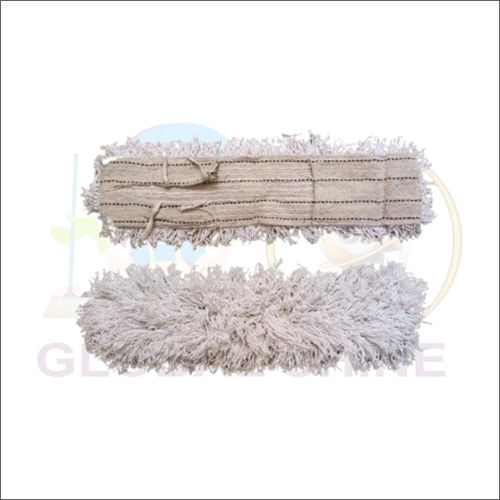 White Cotton Dry Mop Refill