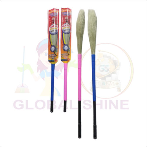 Multicolor Washable Plastic Broom