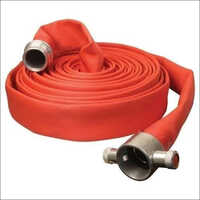Pu Fire Hose Reel - 30m Length, 80mm Diameter | Industrial Application, Red Color, Durable Pu Material, Warranty Included
