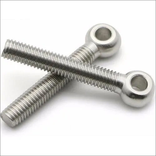 Silver Stainless Steel Eye Bolt